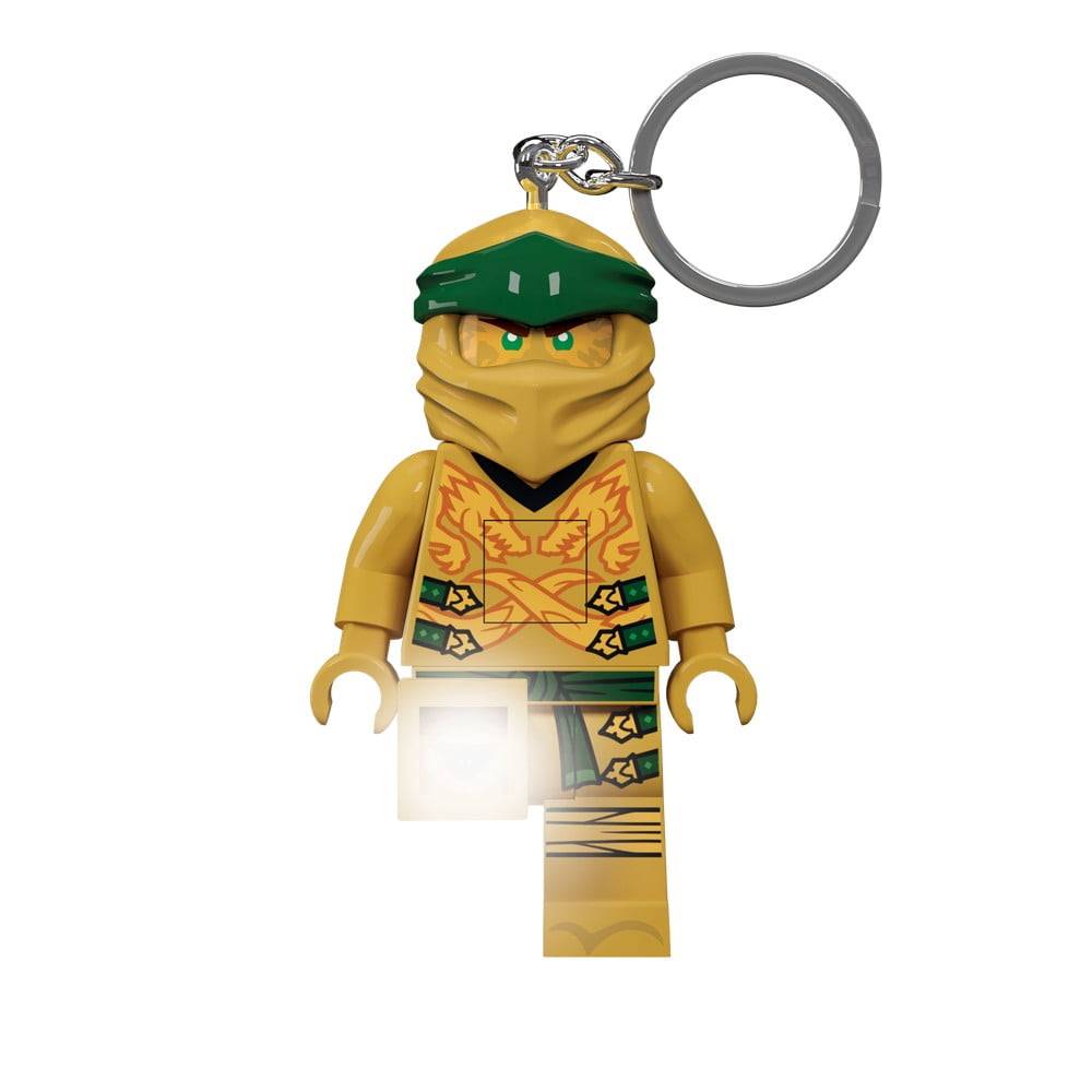 LEGO® Svietiaca kľúčenka  Ninjago Legacy Gold Ninja, značky LEGO®