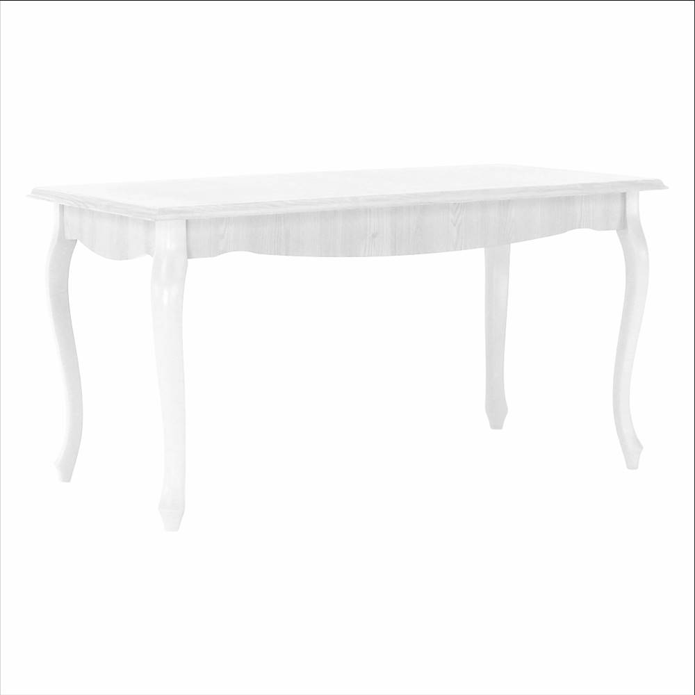 Kondela Jedálenský stôl DA19 sosna biela VILAR R1 rozbalený tovar, značky Kondela