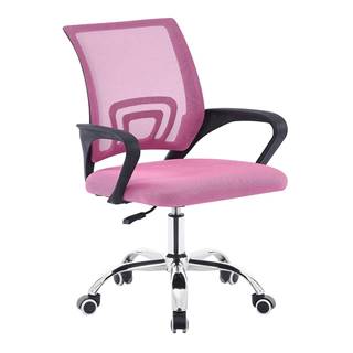 Kancelárska stolička ružová/čierna DEX 3 NEW