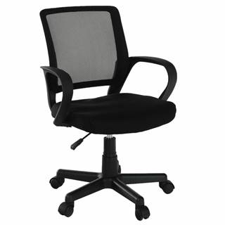 Kancelárska stolička čierna ADRA P1 poškodený tovar