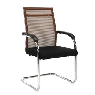 Zasadacia stolička hnedá/čierna ESIN P1 poškodený tovar