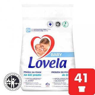 Lovela LOVELA Baby prášok na pranie na bielu bielizeň 4,1 kg / 41 pracích dávok, značky Lovela