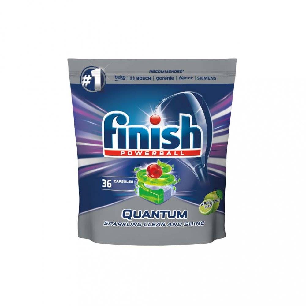 Finish FINISH Quantum Max Apple&Lime Tablety do umývačky riadu, 36 ks, značky Finish