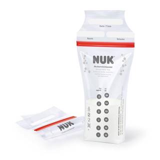 Nuk NUK Sáčky na materské mlieko 180 ml 25 ks, značky Nuk