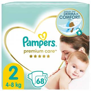 PAMPERS  Premium Care Plienky jednorazové 2 (4-8 kg) 68 ks, značky PAMPERS