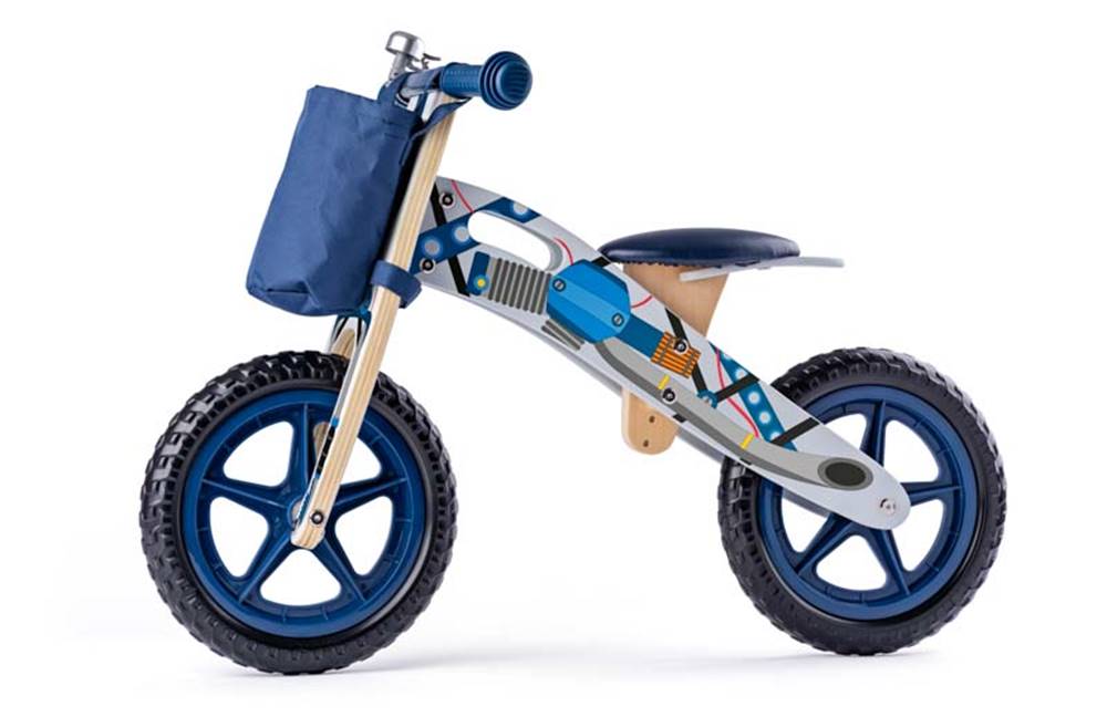 Woody WOODY Odrážadlo motorka modrá, značky Woody