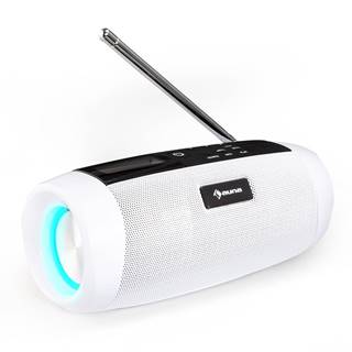 Auna  Blaster DAB Radio, prenosný Bluetooth reproduktor, DAB/DAB+/FM, batéria, LCD, značky Auna