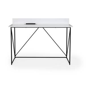 Tenzo Biely pracovný stôl  Tell, 120 x 48 cm, značky Tenzo