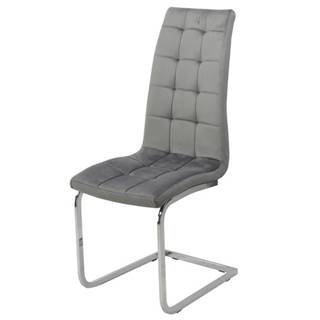 Jedálenská stolička CORINA sivá