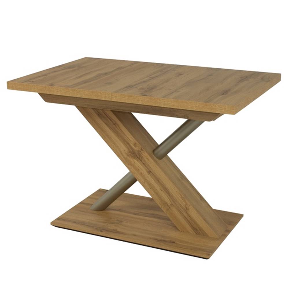 Sconto Jedálenský stôl UTENDI 1 dub, šírka 130 cm, rozkladací, značky Sconto