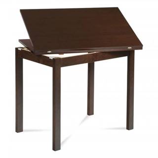 AUTRONIC  BT-4723 WAL jedálenský stôl rozkladacíÍ 60+60x90cm, orech, značky AUTRONIC