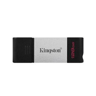 Kingston  USB flash disk, USB 3.0, 128GB, DataTraveler 80, čierny, DT80/128GB, USB C, značky Kingston
