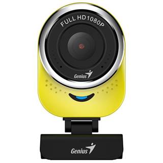 Genius  Full HD Webkamera QCam 6000, 1920x1080, USB 2.0, žltá, Windows 7 a vyšší, FULL HD, 30 FPS, značky Genius