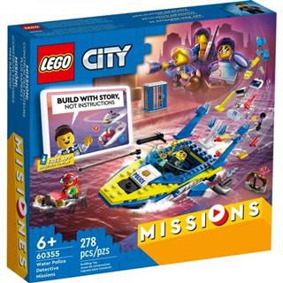 LEGO CITY MISIA DETEKTIVA POBREZNEJ STRAZE /60355/