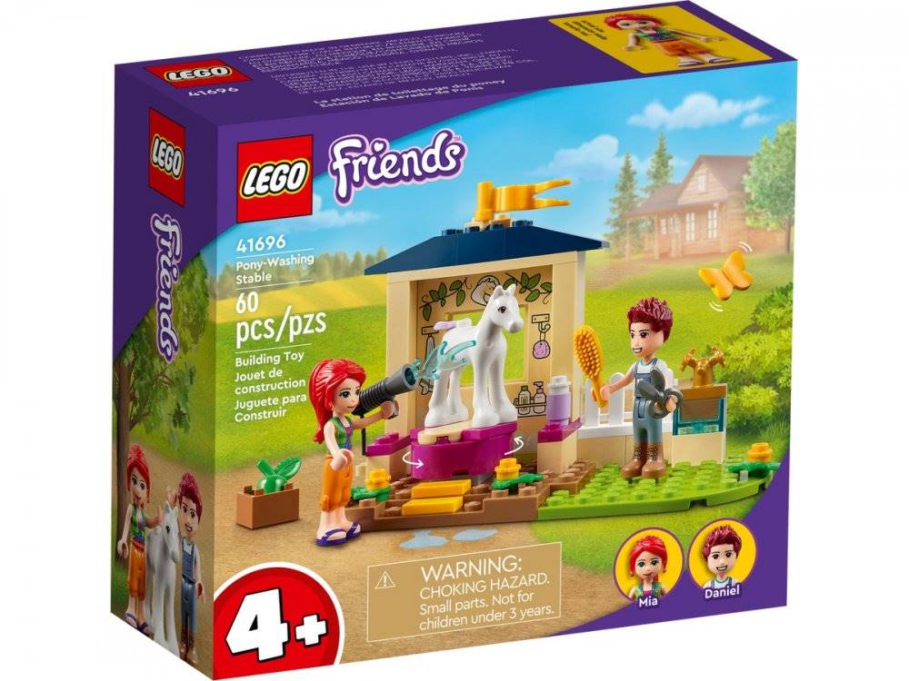LEGO  FRIENDS CISTENIE PONIKA V STAJNI /41696/, značky LEGO