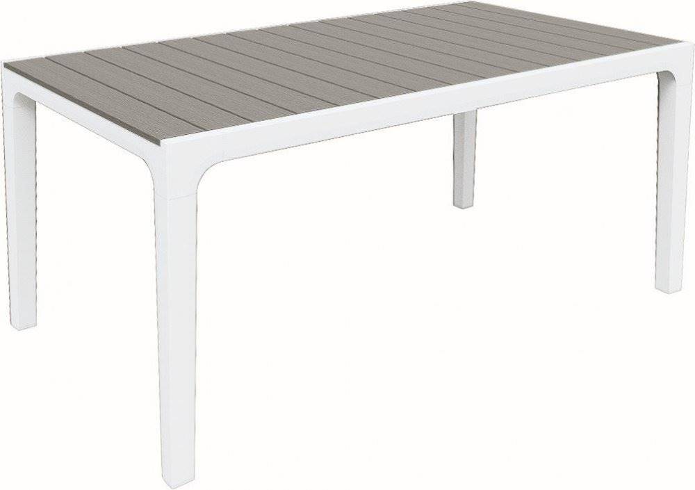 Keter Záhradný stôl  Harmony biela / svetlo-sivá, značky Keter
