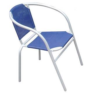 ST LEISURE EQUIPMENT Stolička LEQ BRENDA, biela/modrá, 60x70 cm, značky ST LEISURE EQUIPMENT