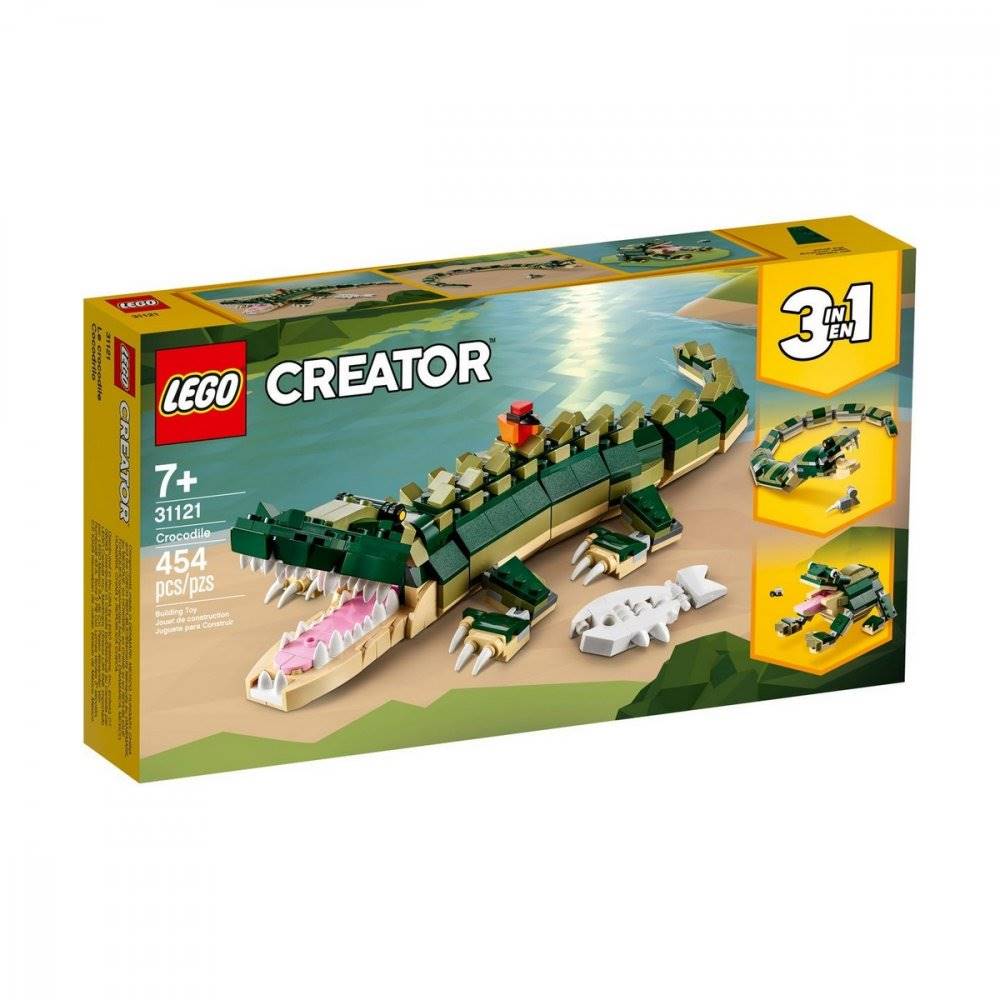 LEGO  CREATOR KROKODIL /31121/, značky LEGO