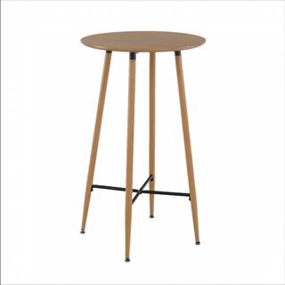 Kondela KONDELA Barový stôl, dub, priemer 60 cm, IMAM, značky Kondela