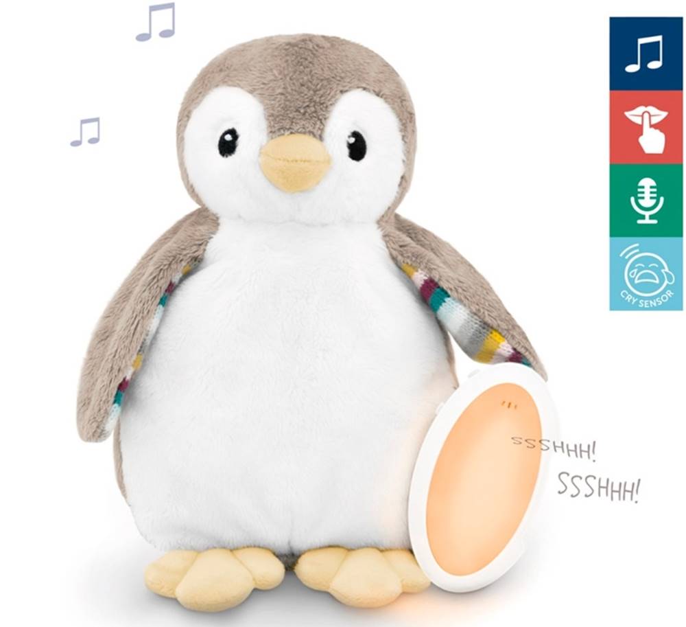 ZAZU  Tučniak Phoebe - šumiace zvieratko s nočným svetlom a hlasovým rekordérom, značky ZAZU