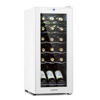 Klarstein  Shiraz 18 Slim Uno, chladnička na víno, 50l, 18f,l dotykový ovládací panel, 5-18°C, značky Klarstein