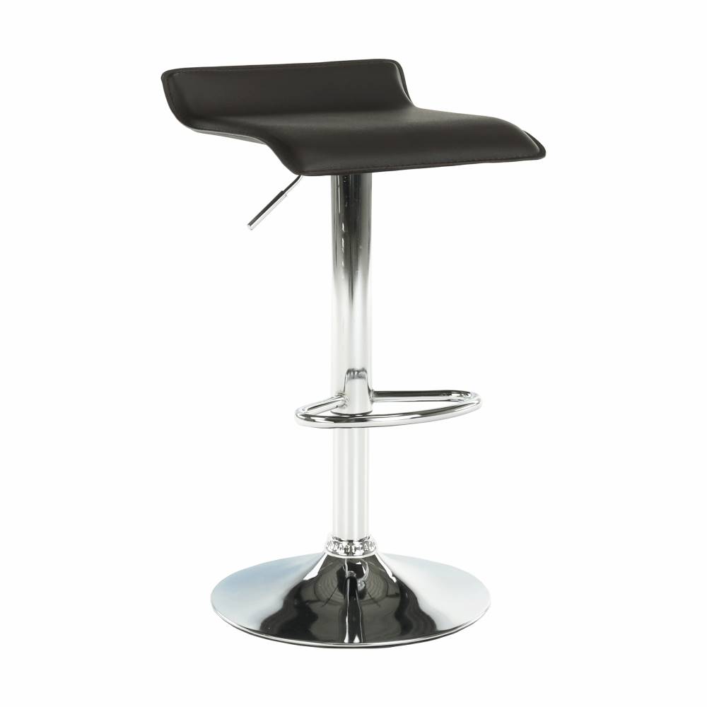 Kondela Barová stolička ekokoža hnedá/chróm LARIA NEW P1 poškodený tovar, značky Kondela