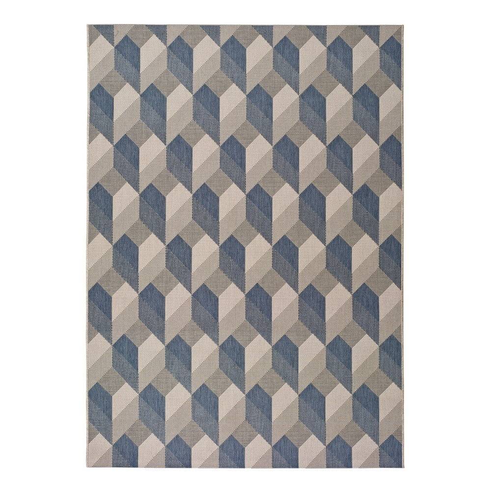 Universal Béžovo-modrý vonkajší koberec  Silvana Miratta, 160 x 230 cm, značky Universal