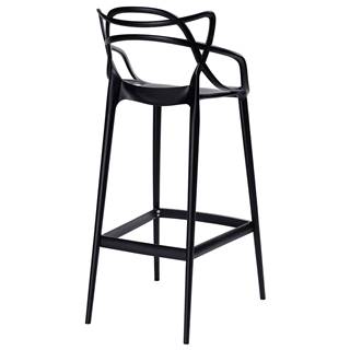 ArtKing Barová stolička HILO | čierna