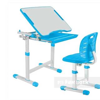 Fundesk Rastúci stôl PICCOLINO III | blue so stoličkou