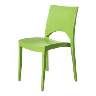 Sconto Jedálenská stolička PARIS zelená, značky Sconto