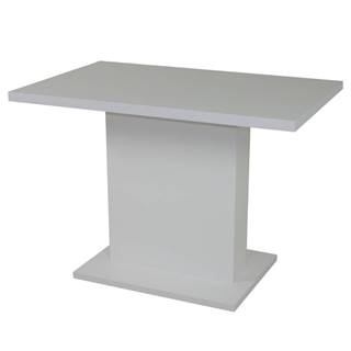 Jedálenský stôl SHIDA 1 biela, šírka 110 cm