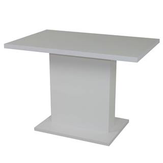 Sconto Jedálenský stôl SHIDA 1 biela, šírka 130 cm, značky Sconto