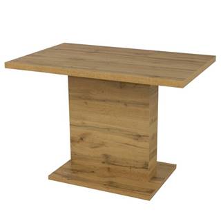 Sconto Jedálenský stôl SHIDA 1 dub apalačský, šírka 90 cm, značky Sconto