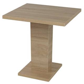 Sconto Jedálenský stôl SHIDA dub sonoma, šírka 70 cm, značky Sconto