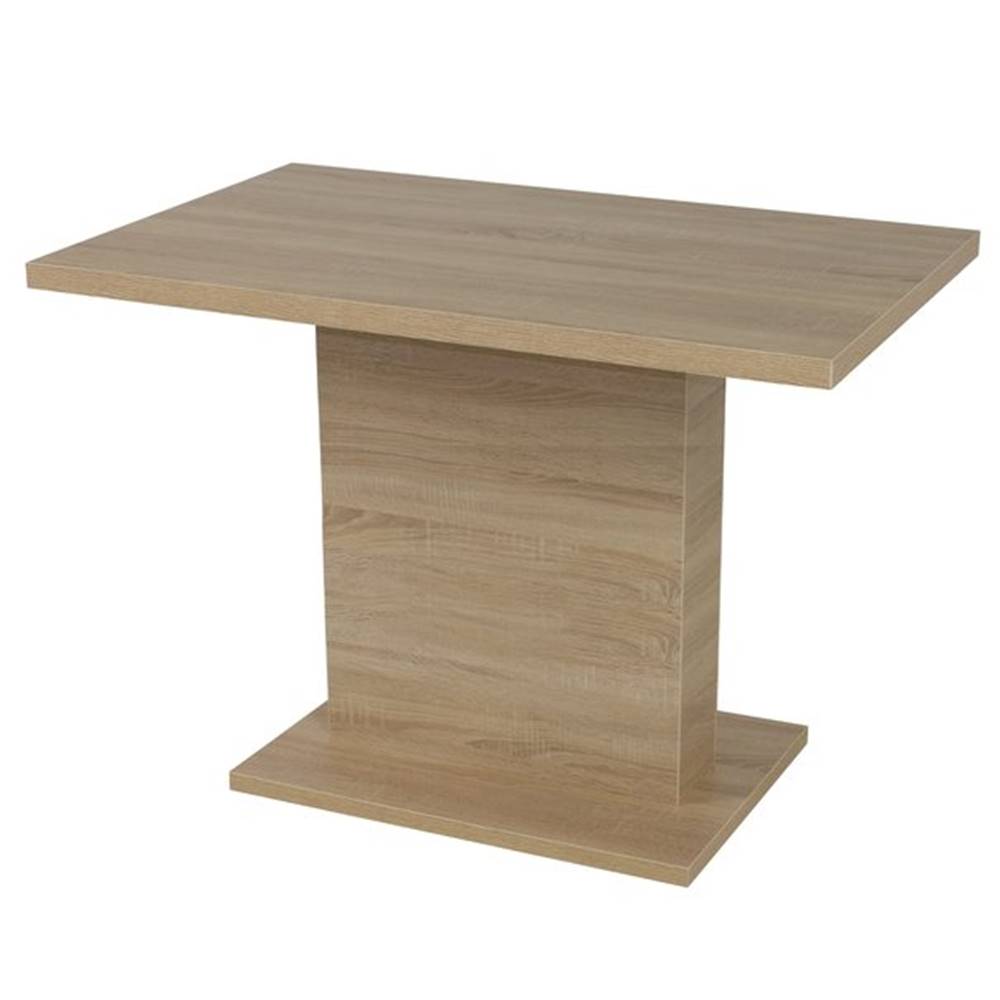 Sconto Jedálenský stôl SHIDA 1 dub sonoma, šírka 130 cm, značky Sconto