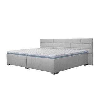 Sconto Nadrozmerná posteľ ONE4ALL svetlosivá, 280x220 cm, značky Sconto