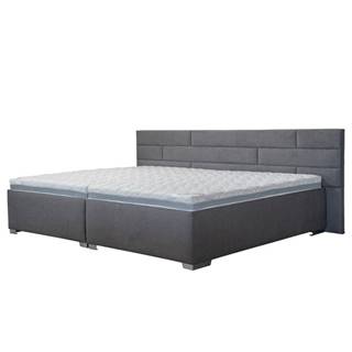 Sconto Nadrozmerná posteľ ONE4ALL tmavosivá, 280x220 cm, značky Sconto