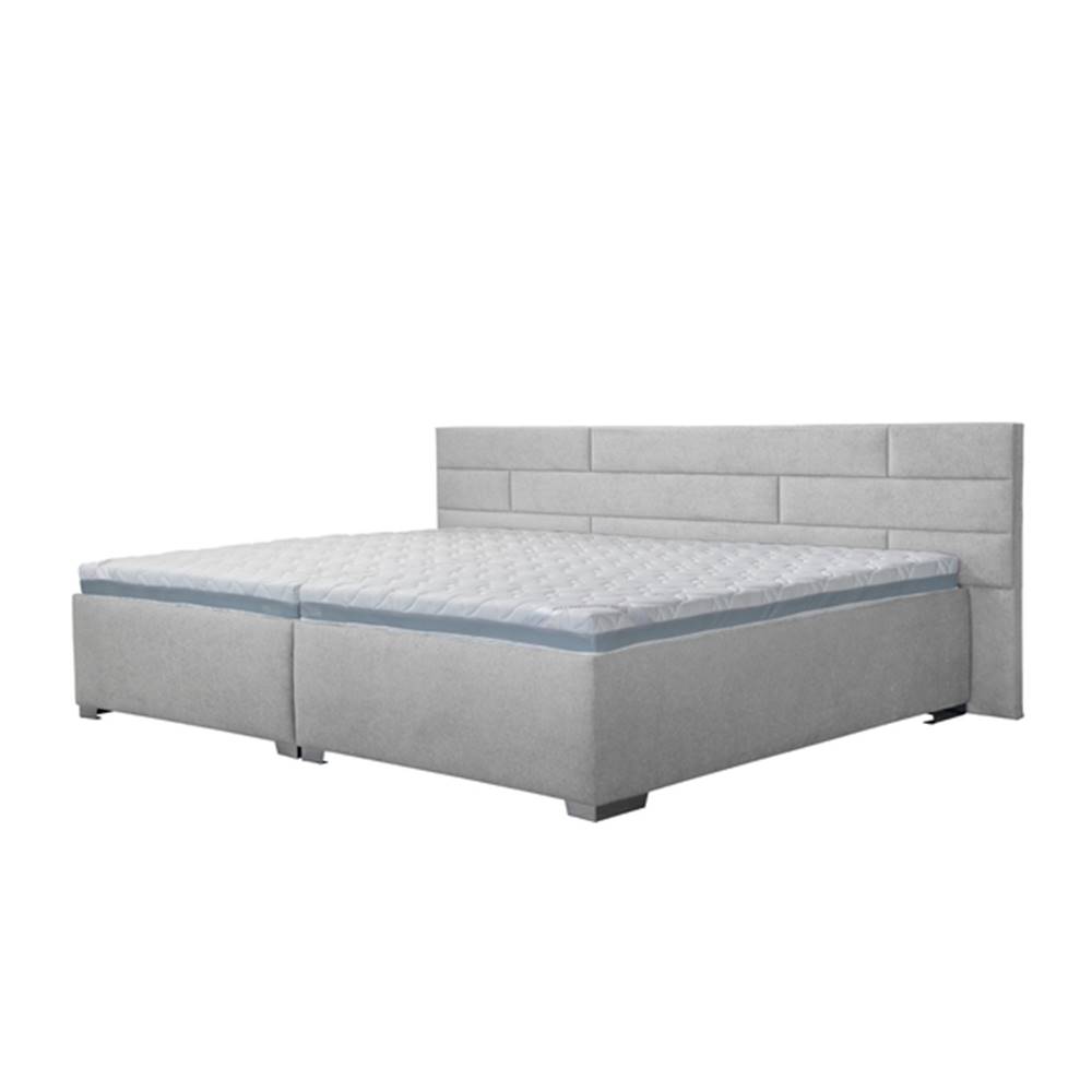 Sconto Nadrozmerná posteľ ONE4ALL svetlosivá, 280x220 cm, značky Sconto
