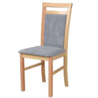 Jedálenská stolička MILAN 5 dub grandson/sivá