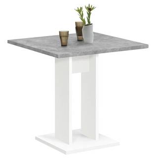 Jedálenský stôl BANDOL 1 biela/betón