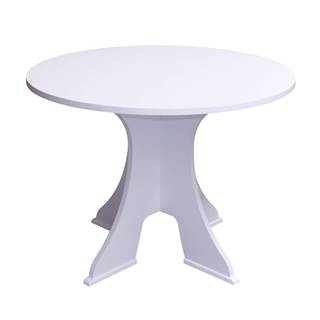 Jedálenský stôl WAZEER biela