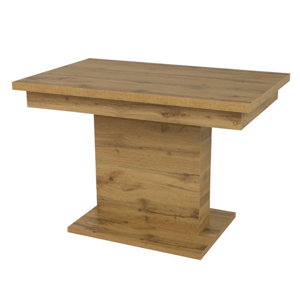 Sconto Jedálenský stôl SHIDA 2 dub apalačský, šírka 110 cm, rozkladací, značky Sconto