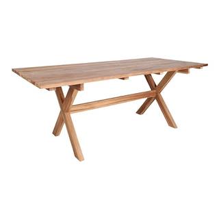 Vonkajší jedálenský stôl z recyklovaného teakového dreva HoNordic Murcia, dĺžka 200 cm