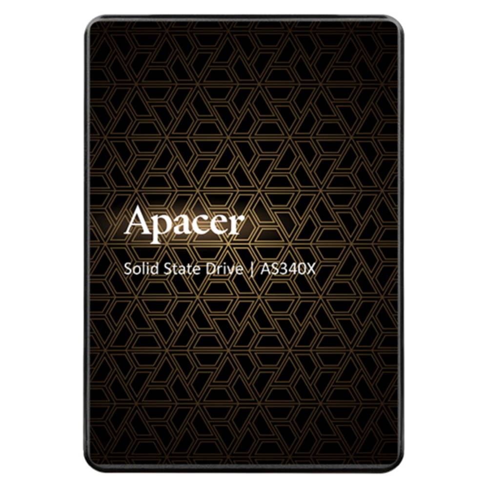 APACER Interný disk SSD 3D NAND Apacer 2.5", SATA III 6Gb/s, 960GB, GB, AS340X, AP960GAS340XC-1, 550 MB/s-R, 520 MB/s-W, značky APACER
