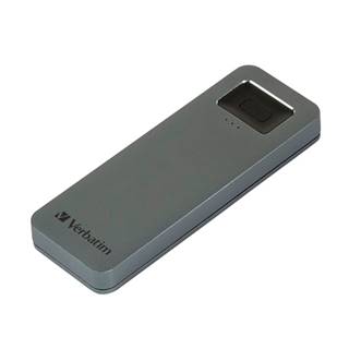 SSD Verbatim 2.5", USB 3.0 (3.2 Gen 1), 512GB, GB, Executive Fingerprint Secure, 53656, šifrovaný(256-bit AES) s čítačkou odtlačko