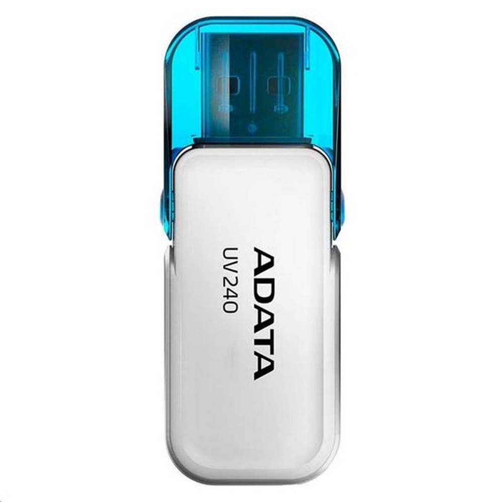 ADATA  UV240 32GB USB WHITE (VHODNE PRE POTLAC), AUV240-32G-RWH, značky ADATA