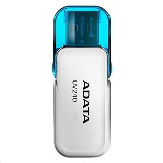 ADATA UV240 32GB USB WHITE (VHODNE PRE POTLAC), AUV240-32G-RWH