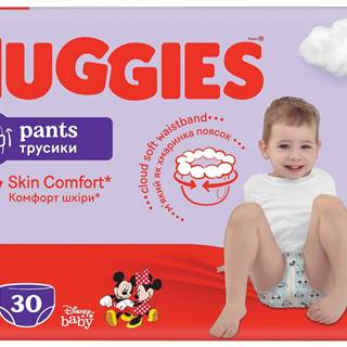 HUGGIES  Pants Nohavičky plienkové jednorazové 6 (15-25 kg) 30 ks, značky HUGGIES