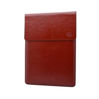 Kožené puzdro na notebook Clear červené MacBook Pro 13 / Air 13