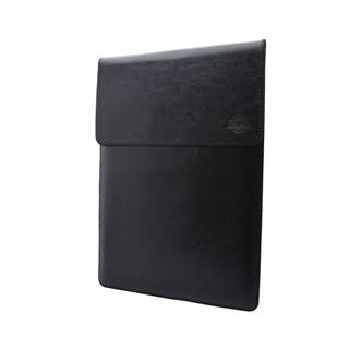 Kožené puzdro na notebook Clear čierne MacBook Pro 13 / Air 13